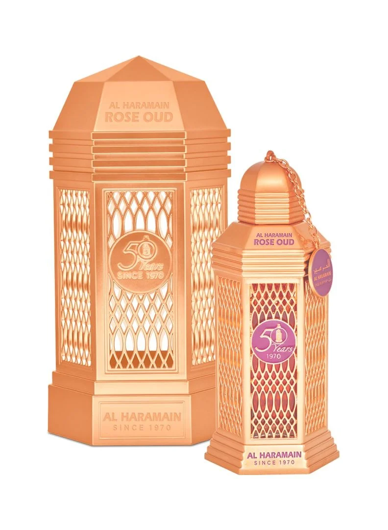 الحرمين الحرمين عود الورد 100 مل ، 3.33 اونصة ، عطر بخاخ للجنسين